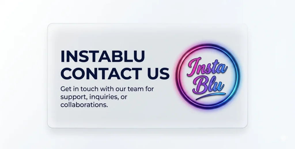 instablu contact